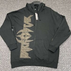 Darkstar Skateboards Hoodie Men Large Black Full Zip Long Sleeve Pocket New‎ L